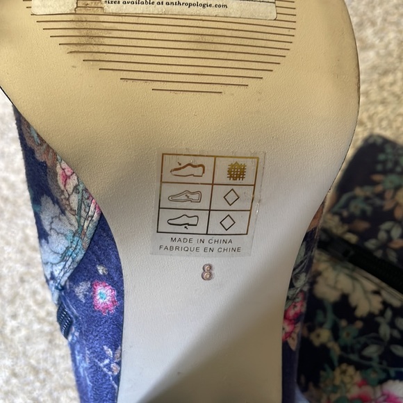 *Host Pick* Anthropologie Billy Ella Matralia Booties New without Box SZ 8 - Picture 9 of 9